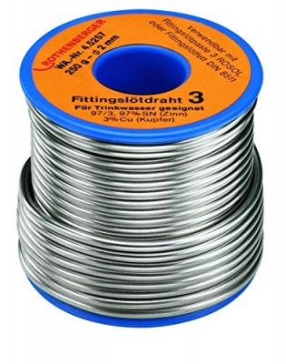Fil d'apport, Mod&egrave;le : Bobine de 250 g, &Oslash; 3,0 mm
