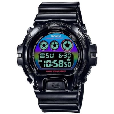 Montre Homme CASIO DW-6900RGB-1ER - Bracelet Tissu Noir