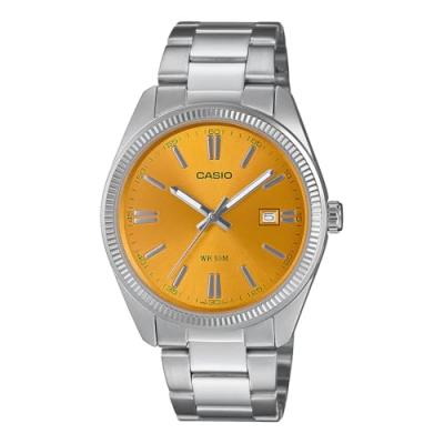 Casio MTP-1302PD-9AVEF men Watches gold|silver en taille:ONE SIZE