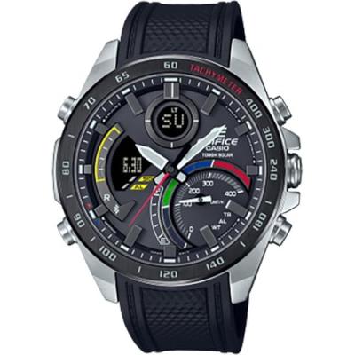 Montre Homme CASIO ECB-900MP-1AEF - Bracelet R&eacute;sine Noir