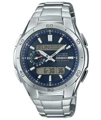 Montre Casio Waveceptor WVA-M650D-2AER - Montre Digital Acier Homme