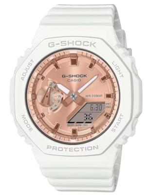 Montre Femme Casio GMA-S2100MD-7AER - Bracelet R&eacute;sine Blanc