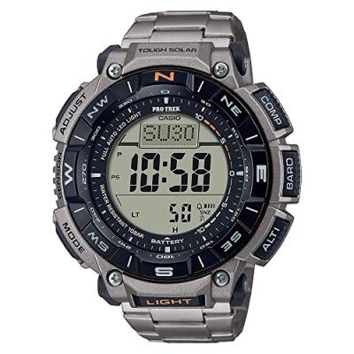 Montre Homme CASIO PRO TREK PRG-340T-7ER - Bracelet Acier Gris