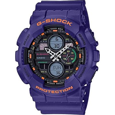 Casio Homme Quartz Montre avec Bracelet en r&eacute;sine GA-140-6AER 7588 