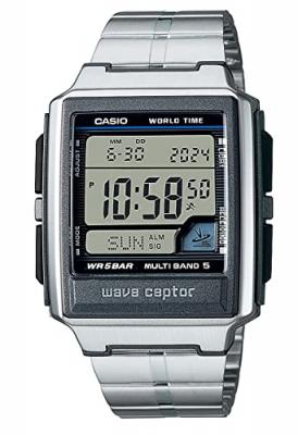 CASIO - Montre radio - Multifonctions - Acier 