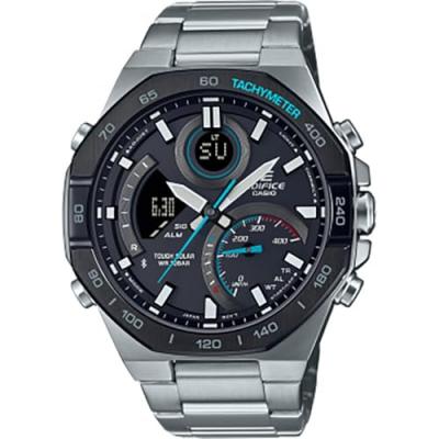 Montre Homme CASIO ECB-950DB-1AEF - Bracelet Acier Argent