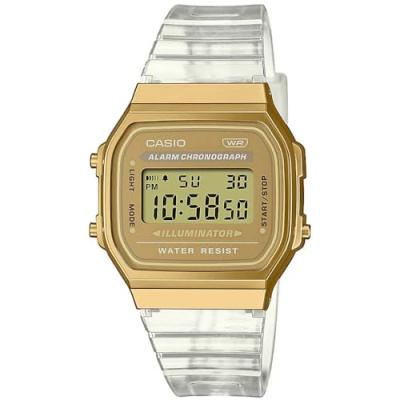 Montre Casio Collection Vintage Iconic - A168XESG-9AEF 36,3 mm Dor&eacute;
