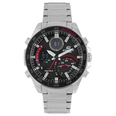 Casio Edifice Toro Rosso Montre Num&eacute;rique / Analogique Bluetooth pour Homme ECB-900DB-1AER 48mm