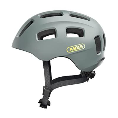 Abus Youth Youn-I 2.0 Cycling Helmet - Gris clair} - M}, Gris clair}