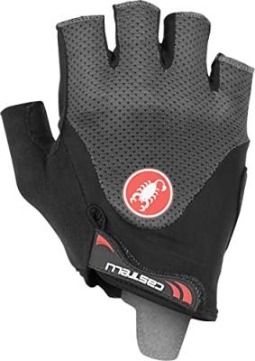 Gants courts Castelli Arenberg Gel 2 - Gris fonc&eacute;} - M}, Gris fonc&eacute;}