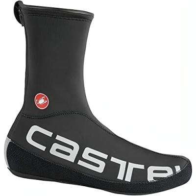 Couvre-chaussures Castelli Diluvio UL - S/M Black/Silver Reflex