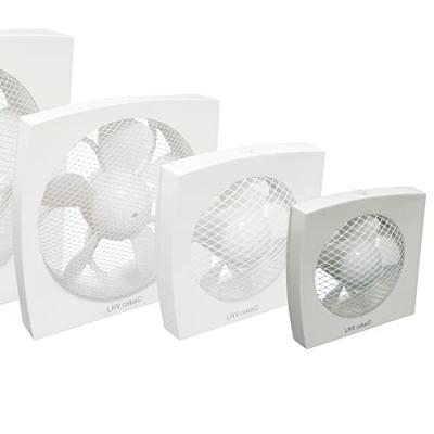 Extracteur industriel h&eacute;lico&iuml;dal avec grille 225Mm Lhv 225 Cata