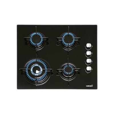 Plaque au gaz cata cib6031bk 60 cm noir (4 cuisini&egrave;re) 