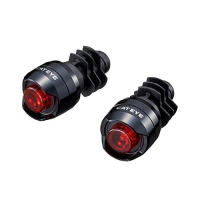 Paire d eclairage pour embouts de guidon cateye orb bar end noir