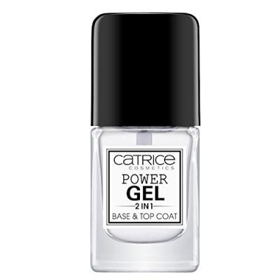 Catrice Cosmetics Power Gel 2 en 1 Base et couche de finition 59 gr