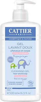 Cattier Baby Cr&egrave;me Hydratante Visage Corps Peaux Sensibles 100ml