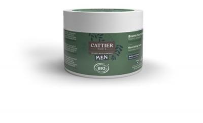 Cattier Men - Baume Nourrissant - Barbe et Cheveux - Bio 90g
