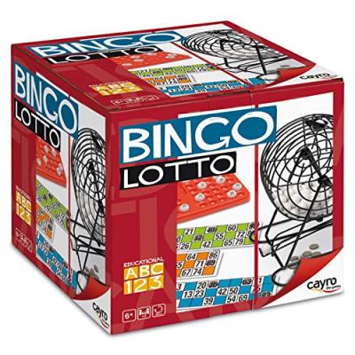 Cayro Full Bingo Metal Hype 21x21 Cm Board Game Argent&eacute;