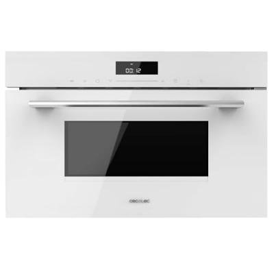 Cecotec Bolero Hexa MW703800 Verre Blanc Four &agrave; micro-ondes int&eacute;gr&eacute; 34L Blanc