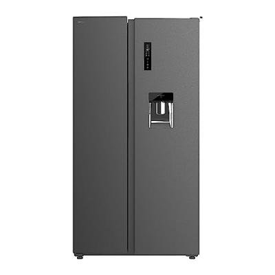 Cecotec Bolero CoolMarket SBS 562 R&eacute;frig&eacute;rateur am&eacute;ricain fonc&eacute; c&ocirc;te &agrave; c&ocirc;te No Frost D Noir