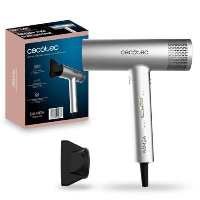 Cecotec S&egrave;che-cheveux Bamba Ionicare Rockstar Aluminum 