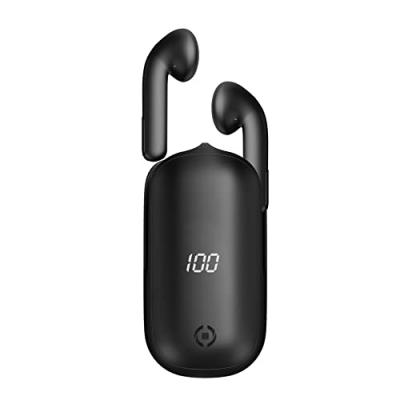 Celly Slide1 True Bluetooth Wireless Headphones Noir