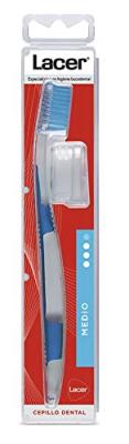 Lacer Brosse &agrave; dents moyenne 1 pi&egrave;ce Lacer