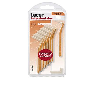 Lacer Brossette interdentaire angulaire extra fine douce 10 unit&eacute;s