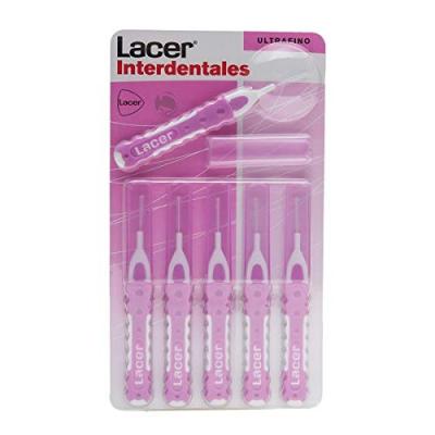 Lacer Brossette interdentaire Droite Ultrafine Bliste 6 unit&eacute;s Lacer