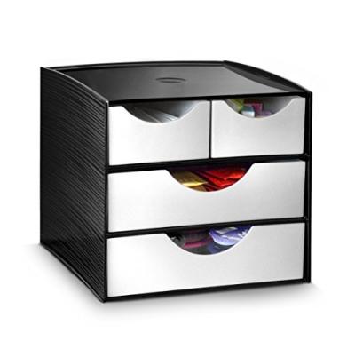 Cep cep module de rangement, 4 tiroirs, noir noir