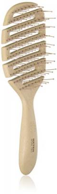 Beter Brosse Squelette Fibre Naturelle Nylon Embouts Beige 1pi&egrave;ce