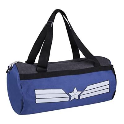 Sac de sport marvel bleu (48 x 25 x 25 cm)