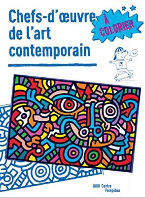Chefs d'oeuvre de l'art contemporain a colorier