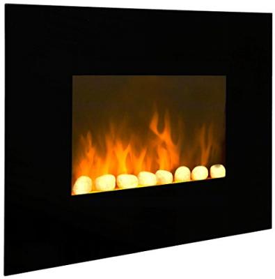 Chemin&eacute;e &eacute;lectrique CHEMIN'ARTE Design black fire 039, 2000 W 
