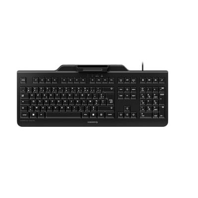CHERRY KC 1000 SC - Clavier - USB - Belge - noir