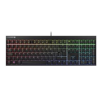 MX 2.0S - Clavier - backlit - USB - AZERTY - Fran&ccedil;ais - commutateur : CHERRY MX Red - noir