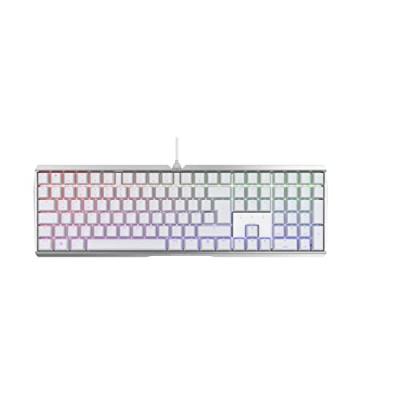 Clavier de jeu, usb, rvb, mx noir, blanc, fr 4025112103100