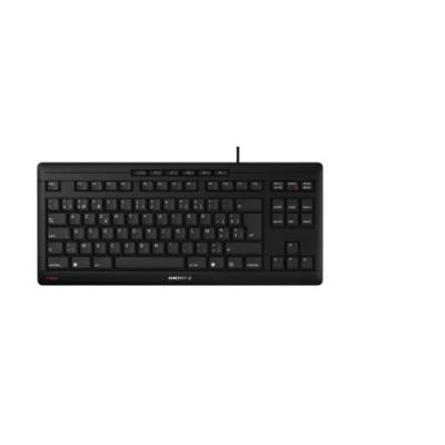 STREAM KEYBOARD TKL - Clavier - USB - AZERTY - Belge - commutateur : CHERRY SX - noir