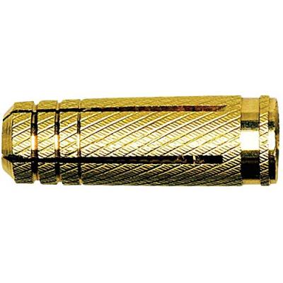 Bo&icirc;te de 50 chevilles en laiton - MS 8x28 - Pour vis &agrave; pas m&eacute;triques