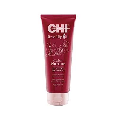 CHI Masque Recovery pour cheveux color&eacute;s Rose Hip Oil - 237 ml T.U