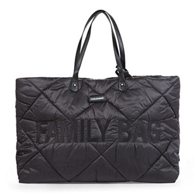 CHILDHOME Sac &agrave; langer Family Bag matelass&eacute; noir