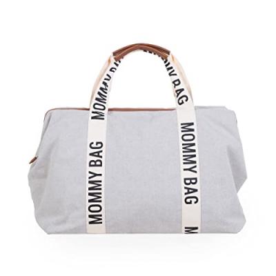 CHILDHOME Sac &agrave; langer Mommy Bag Signatur Canvas offwhite