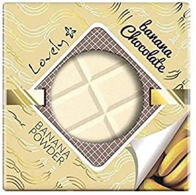 Lovely Chocolate Powder Banana Compact Powder 9g
