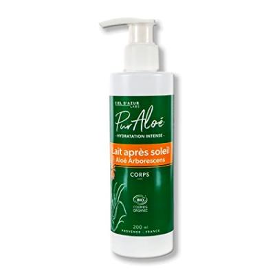 Pur'aloe - Lait apr&egrave;s soleil Bio - Alo&eacute; arborescens - 200 ml