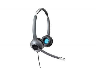 Cisco 522 Wired Dual - Micro-casque - sur-oreille - filaire - jack 3,5mm 