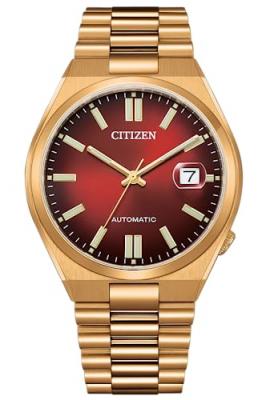 Montre Homme Citizen Tsuyosa - NJ0153-82X Bracelet Acier Dor&eacute; rose