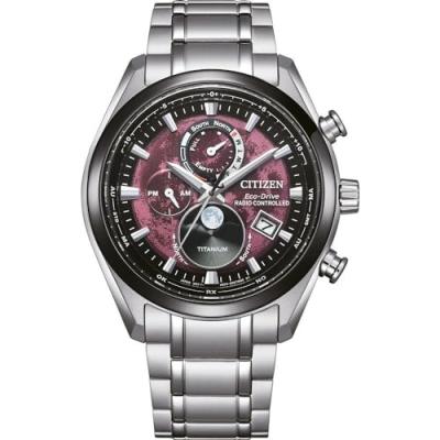 Montre Homme Radio controlee Rouge BY1018-80X