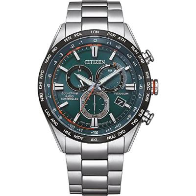 Chronographe Homme Citizen Montrebracelet Radio EcoDrive CB594682X