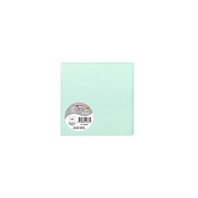 Pollen Carte Simple 210g 135x135 vert jade 210g pqt 25