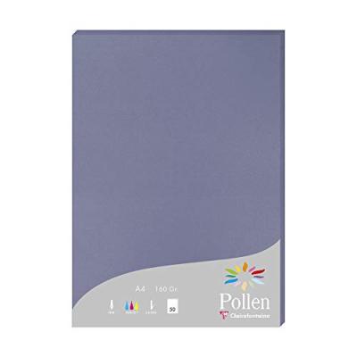 Clairefontaine Etui De 50 Feuilles 210x297 Myosotis 160g